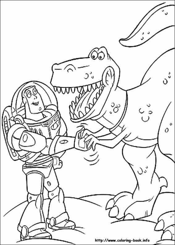 Toy Story kolorowanki
